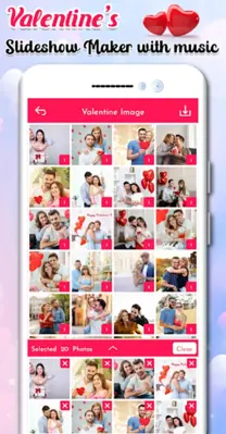 Valentine's Day Video Maker android App screenshot 6